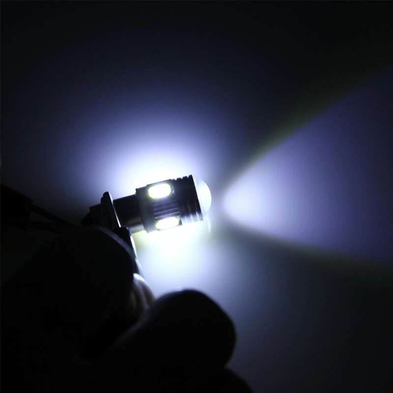 2 PCS BA9S 3W 250 LM 5500K Car Clearance Light Lamp with 6 SMD-5630 LED Lamps, DC 12V(White Light)