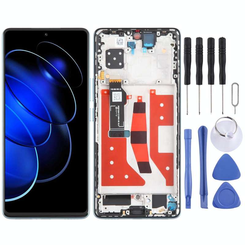 For Honor 80 GT Original LCD Screen Digitizer Full Assembly with Frame (Green)