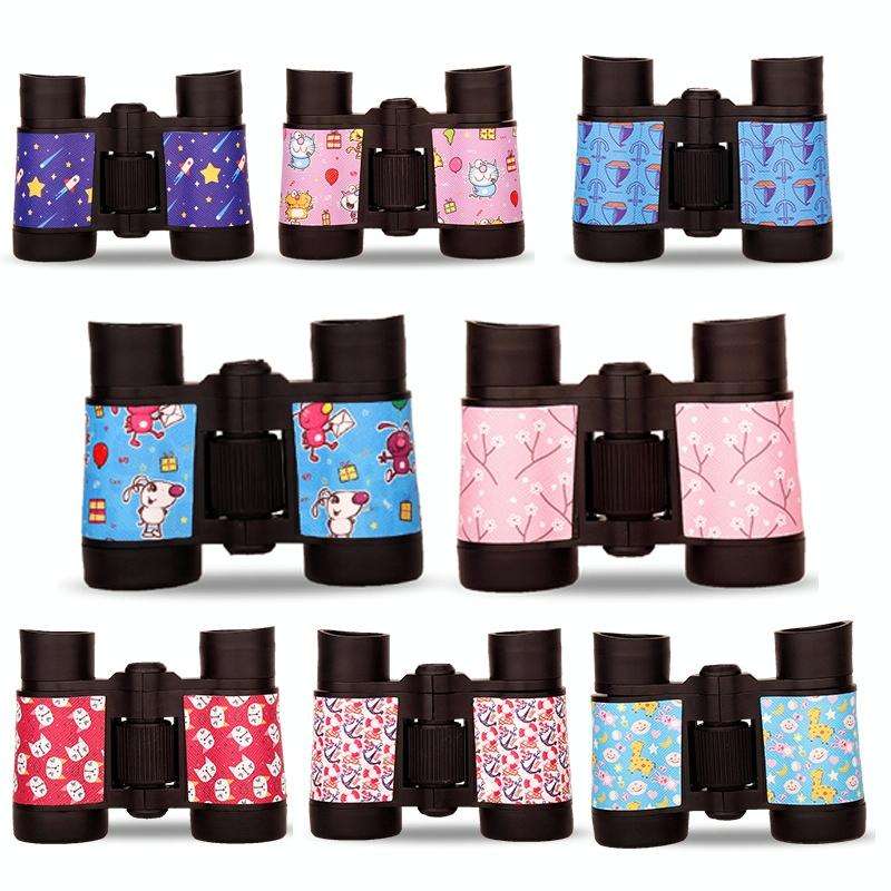 4X30 Binocular Telescope Bird Watching Telescope Gifts for Children(Space)
