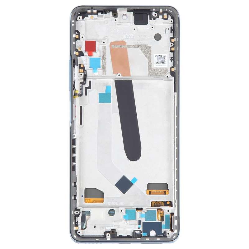 OLED LCD Screen For Xiaomi Redmi K40 Digitizer Full Assembly with Frame(Blue)