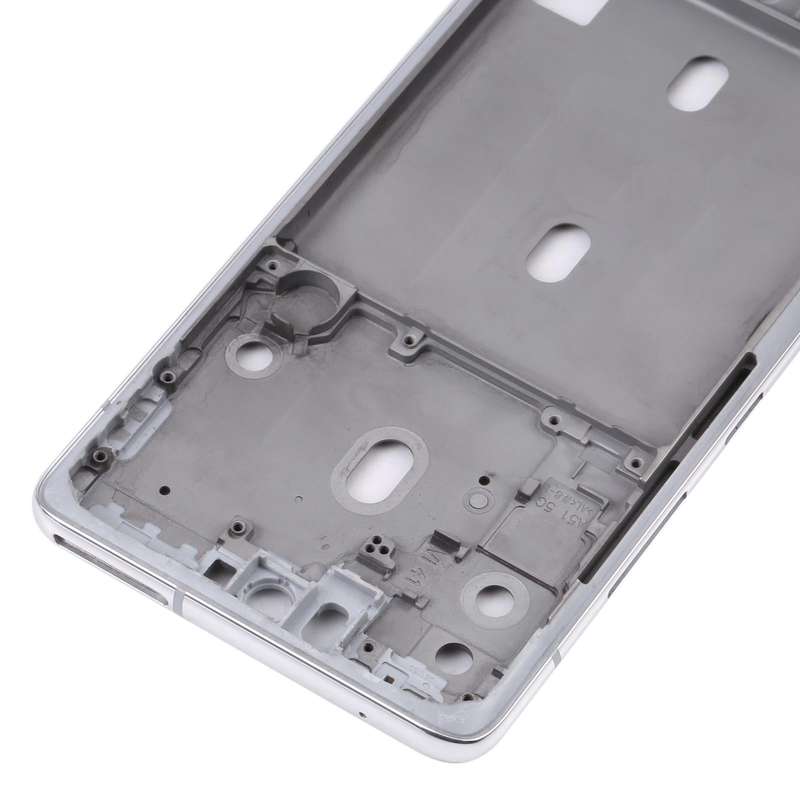 For Samsung Galaxy S20 FE 5G SM-G781B Middle Frame Bezel Plate (Silver)