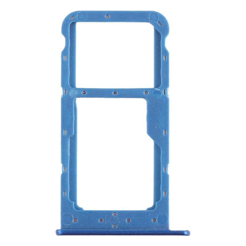 SIM Card Tray + SIM Card Tray / Micro SD Card Tray for Huawei Honor 9i (Blue)