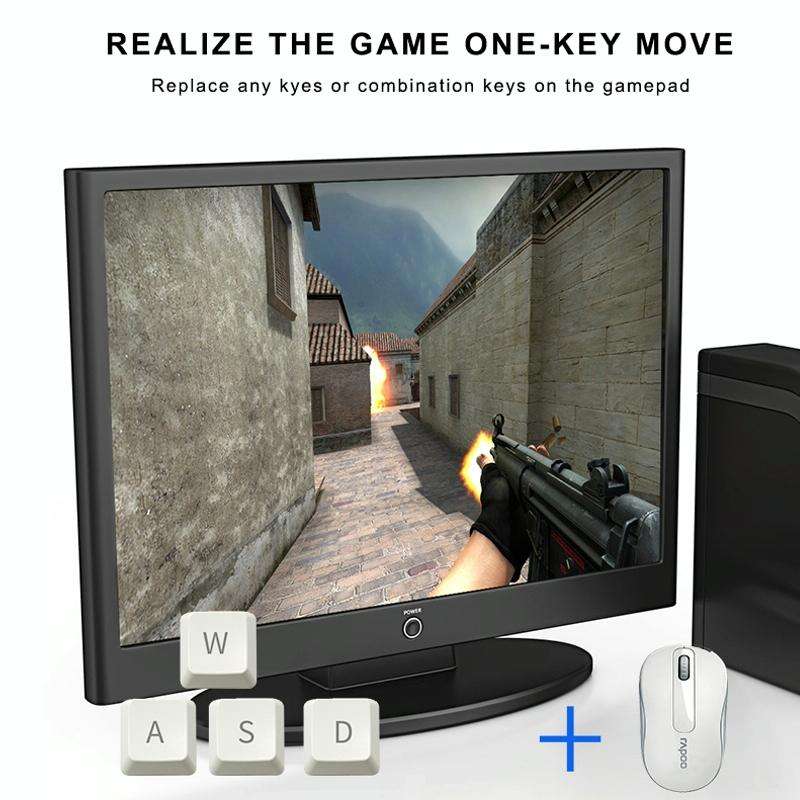 Pcsensor FS23 CF Foot Pedal Switch Keyboard Control Mouse Game Combo Pedal(Mechanical Sound)