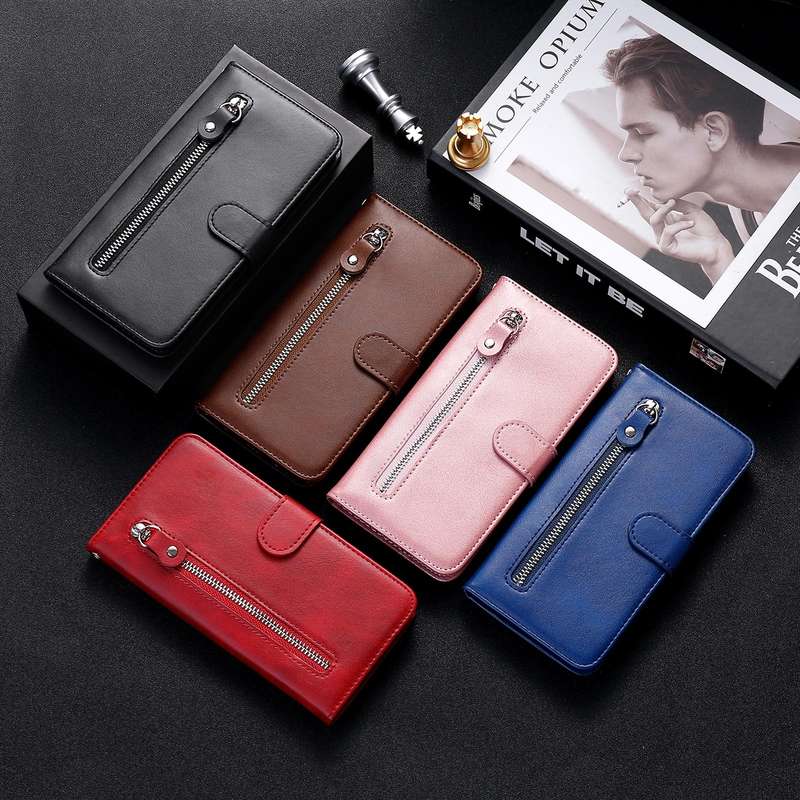 For Google Pixel 5 XL / Pixel 4a 5G Fashion Calf Texture Zipper Horizontal Flip Leather Case with...