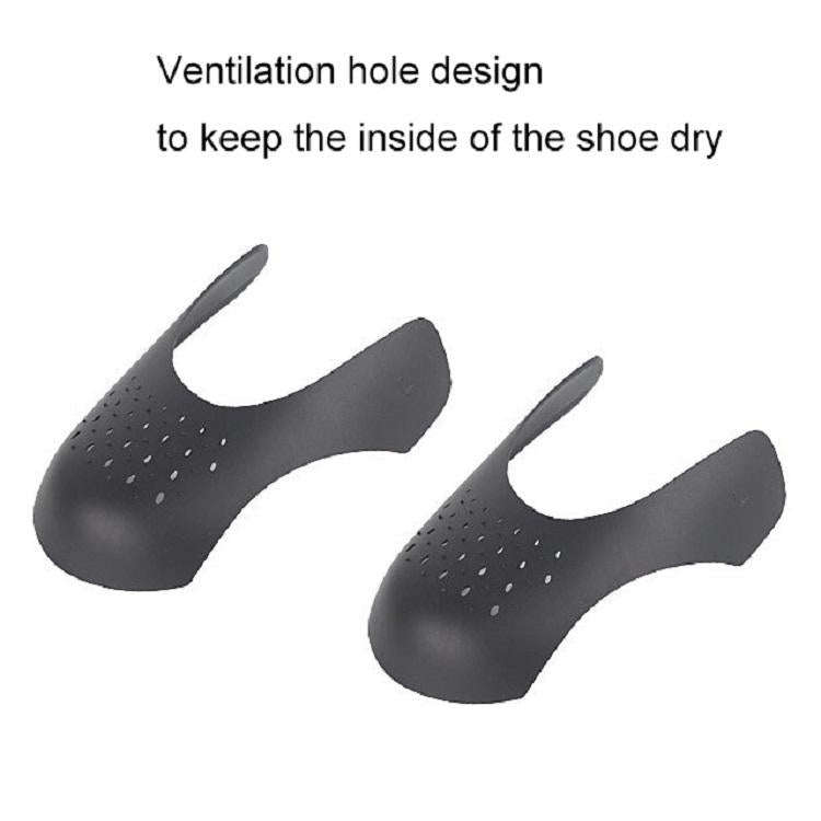 2 PCS Sneakers Shield Anti-crease Anti-wrinkle Shoe Support, Size: L(White)