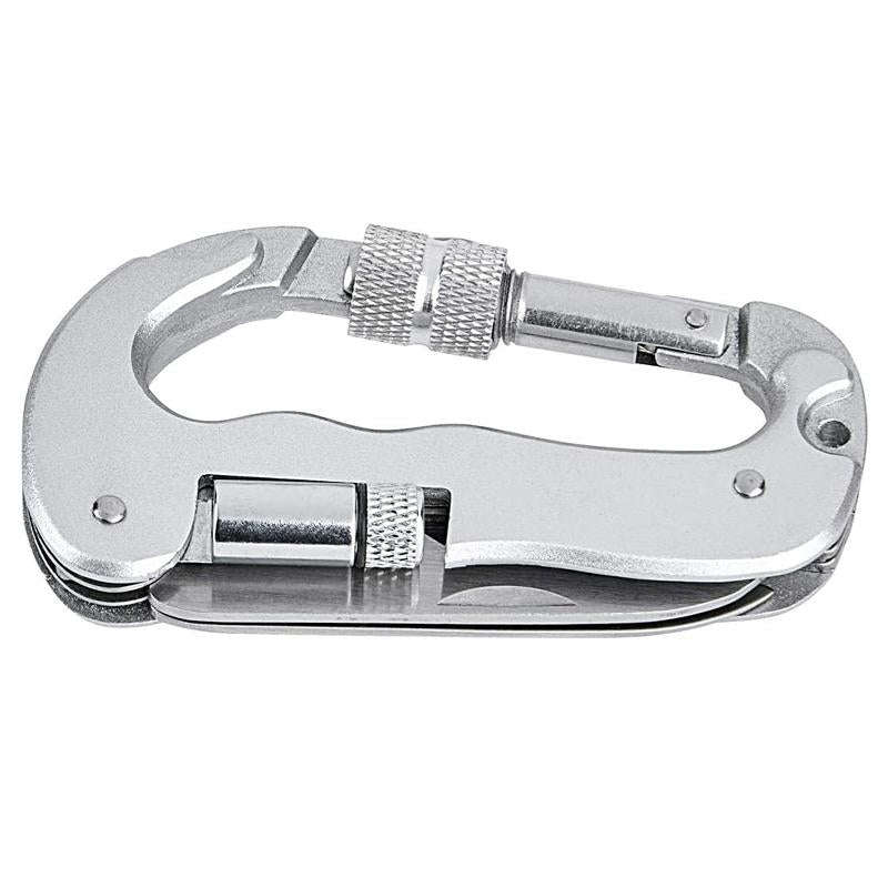 Multifunctional Folding Security Self Defense Folding Saw Carabiner Hanging Buckle Wild Survival ...