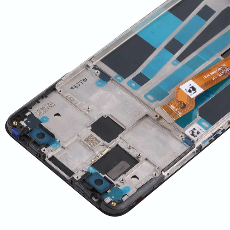 LCD Screen and Digitizer Full Assembly with Frame for OPPO F11 Pro CPH1959 CPH2209 CPH1989(Black)