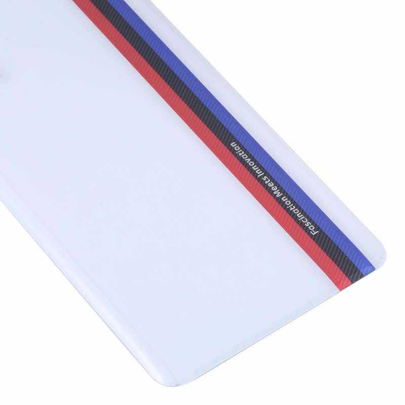 For vivo iQOO 7 V2049A I2009 Glass Battery Back Cover (White)