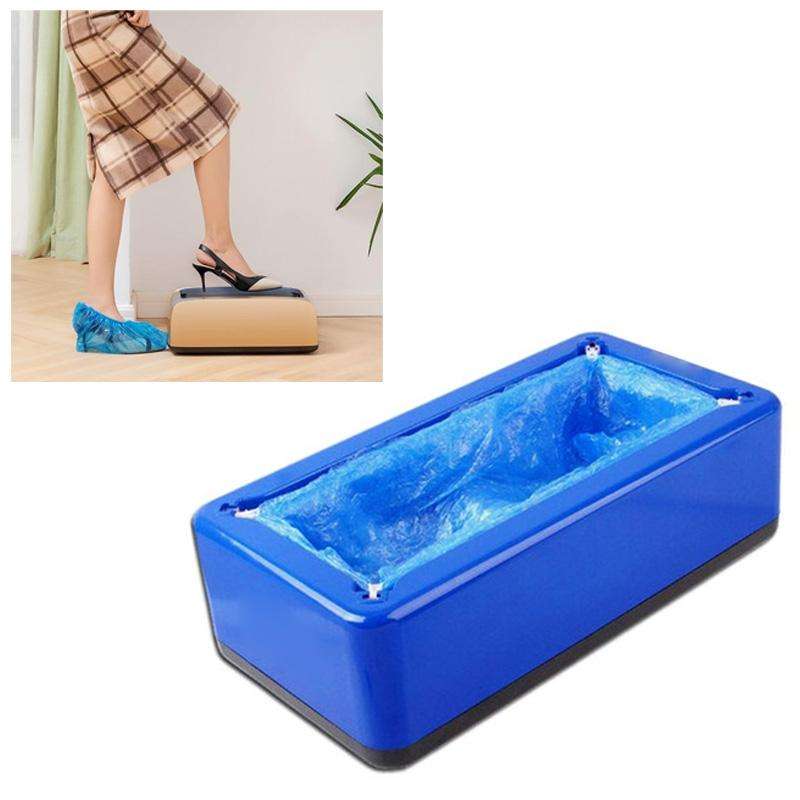 Fully Automatic Anti-epidemic Shoe Film Machine Household Disposable Shoe Cover Machine(Blue)