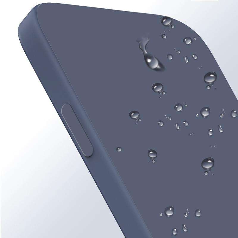 For Samsung Galaxy A34 5G Imitation Liquid Silicone Phone Case(Sky Blue)