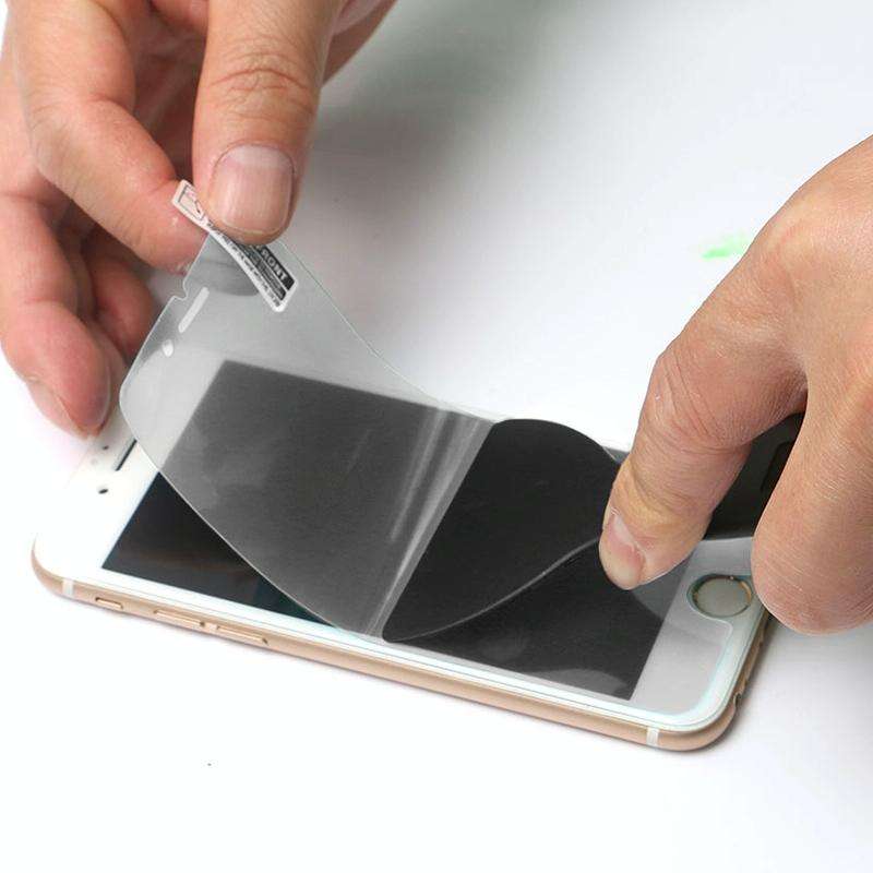 Phone / Tablet PC Capacitive Screen Plastic Scraping Knives Film Repair Tools(Black)