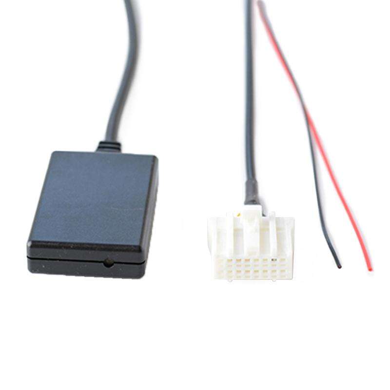 Car Wireless Bluetooth Module AUX Audio Adapter Cable AUX Bluetooth Music + MIC for Mazda M6 M3 R...
