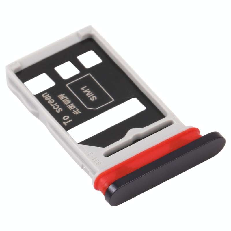 SIM Card Tray + SIM Card Tray for Honor 30 (Black)
