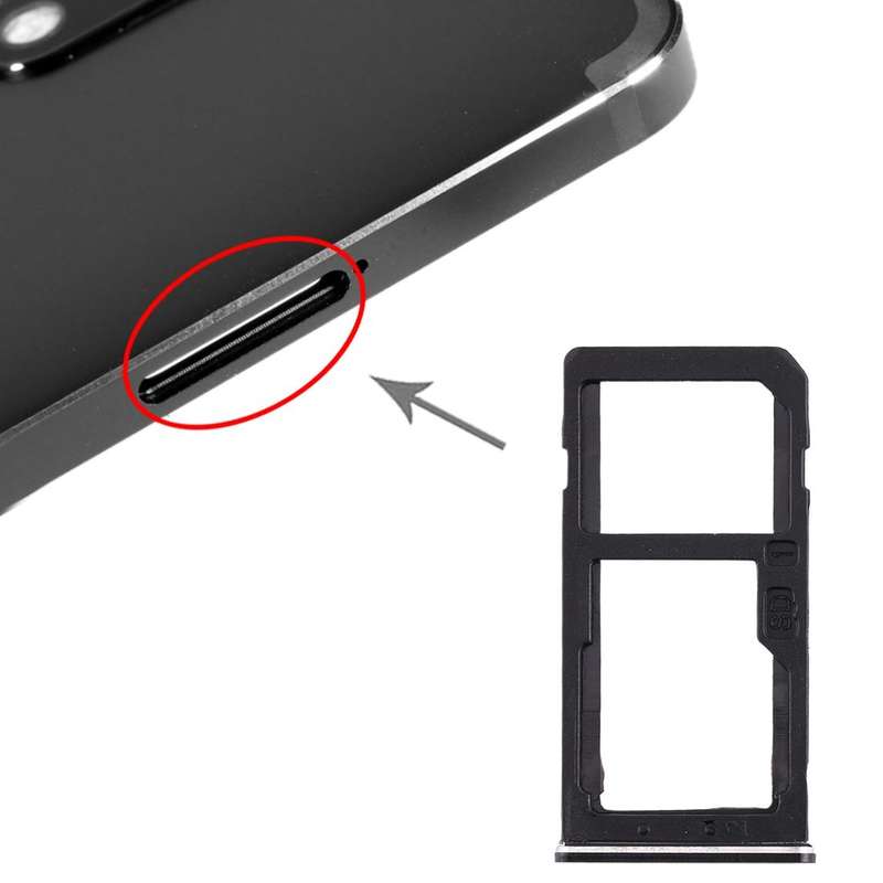 SIM Card Tray + SIM Card Tray / Micro SD Card Tray for Nokia 6 TA-1000 TA-1003 TA-1021 TA-1025 TA...