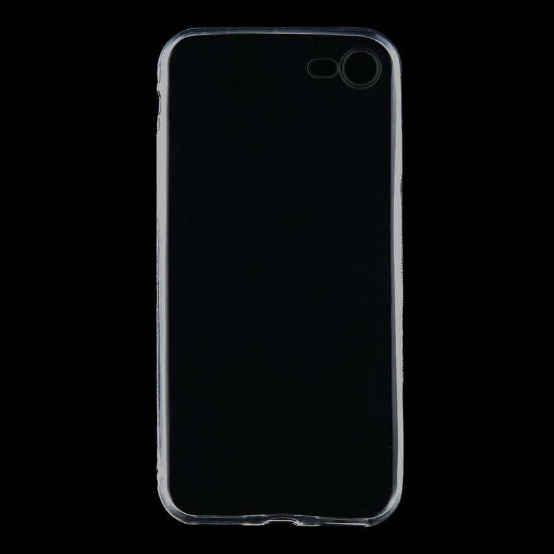 For iPhone SE 2020 / 8 / 7 0.75mm Ultra-thin Transparent TPU Protective Case(Transparent)