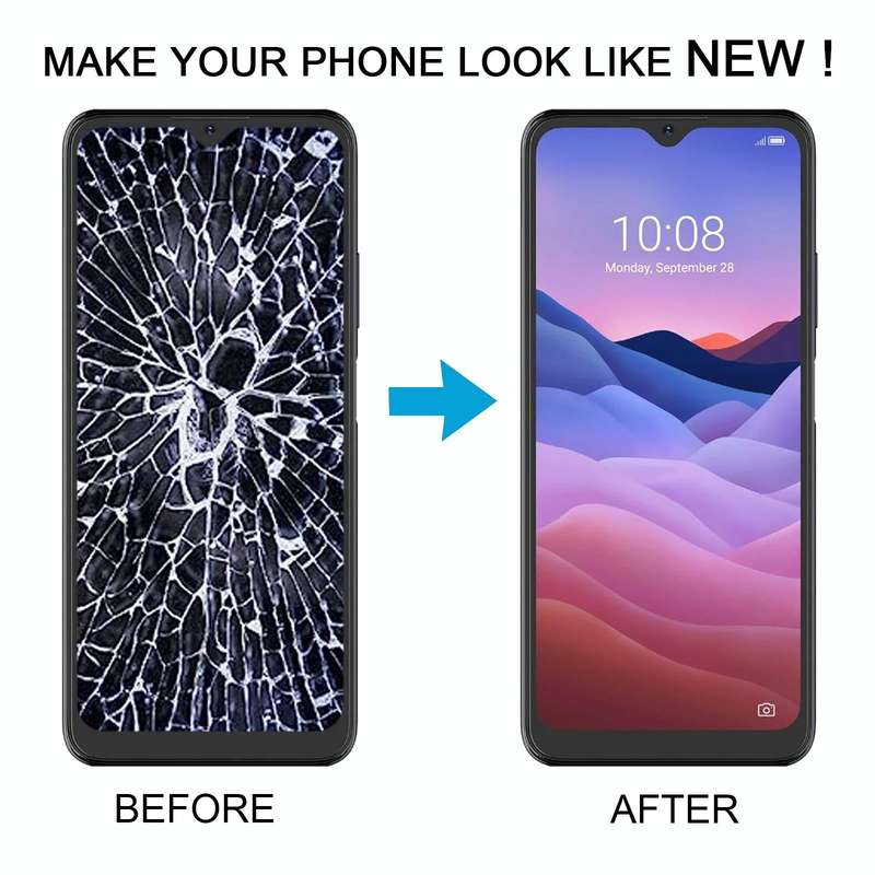 For ZTE Blade V2020 Smart 8010 LCD Screen Digitizer Full Assembly with Frame