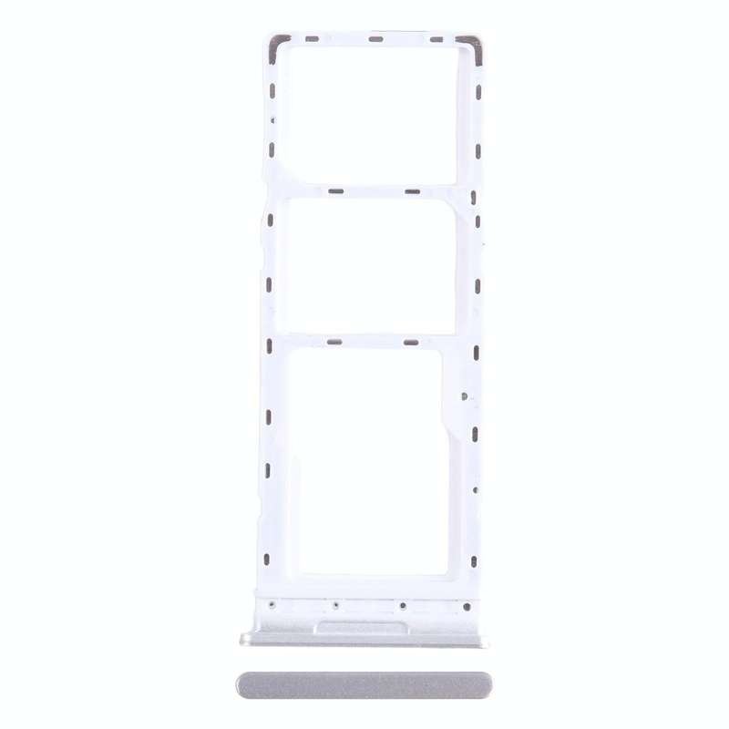 For Infinix Note 11 X663 SIM Card Tray + SIM Card Tray + Micro SD Card Tray (White)