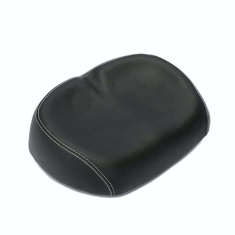 Bicycle Seat Mountain Bike Seat Cushion Shock Absorption no Nose Saddle Riding Equipment(Black)