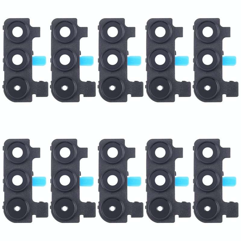 For Samsung Galaxy A15 4G SM-A155F 10pcs Original Rear Camera Lens Cover(Black)
