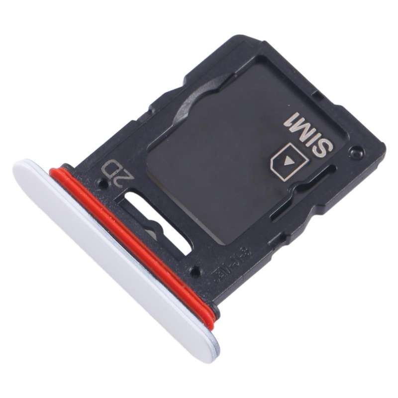 For Sony Xperia 10 V Original SIM Card Tray + SIM / Micro SD Card Tray (White)