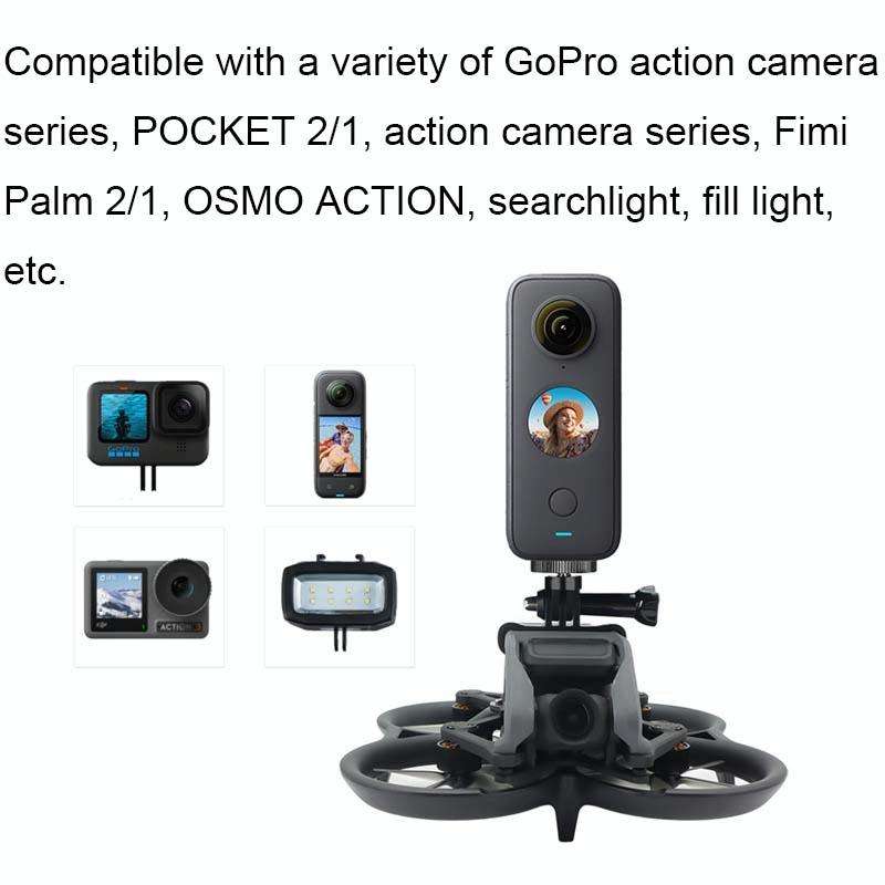 For DJI Avata CQT Upper Expansion Adapter Sports Camera Bracket(913356)