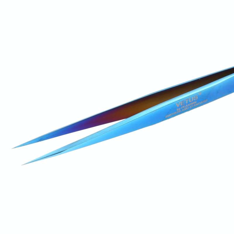 Vetus MCS-12 Bright Color Tweezers(Blue)