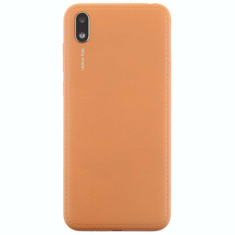 Battery Back Cover with Camera Lens & Side Keys for Huawei Y5 (2019)(Coffee)