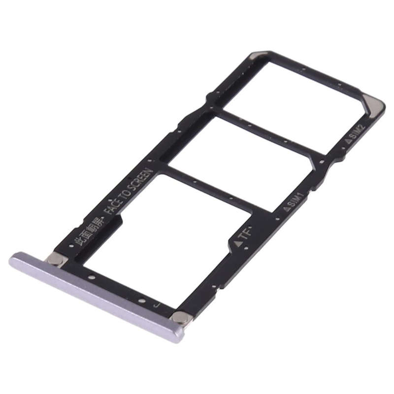 SIM Card Tray + SIM Card Tray + Micro SD Card for Xiaomi Redmi S2(Grey)