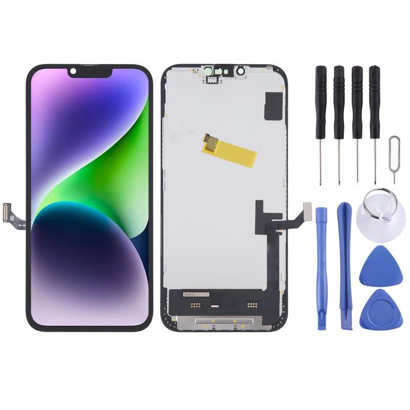 For iPhone 14 Plus Hard DD OLED LCD Screen with Digitizer Full Assembly