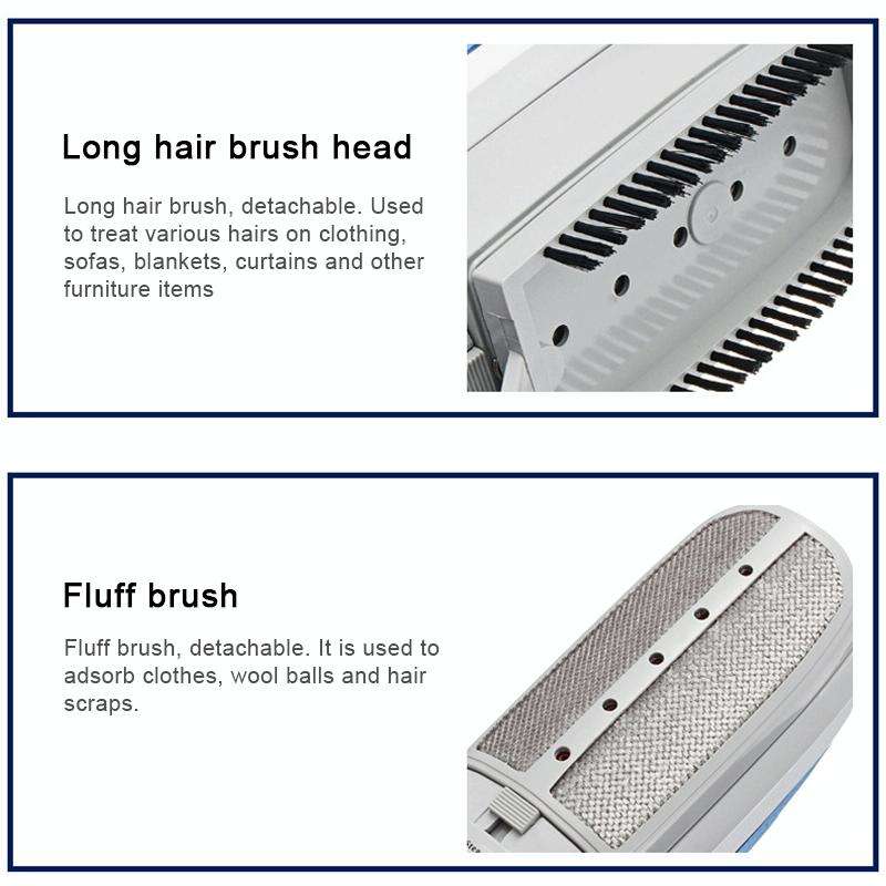 JK-2106 Multi-function Handheld Household Wash Dry-clean Ironing Steam Brush, EU Plug
