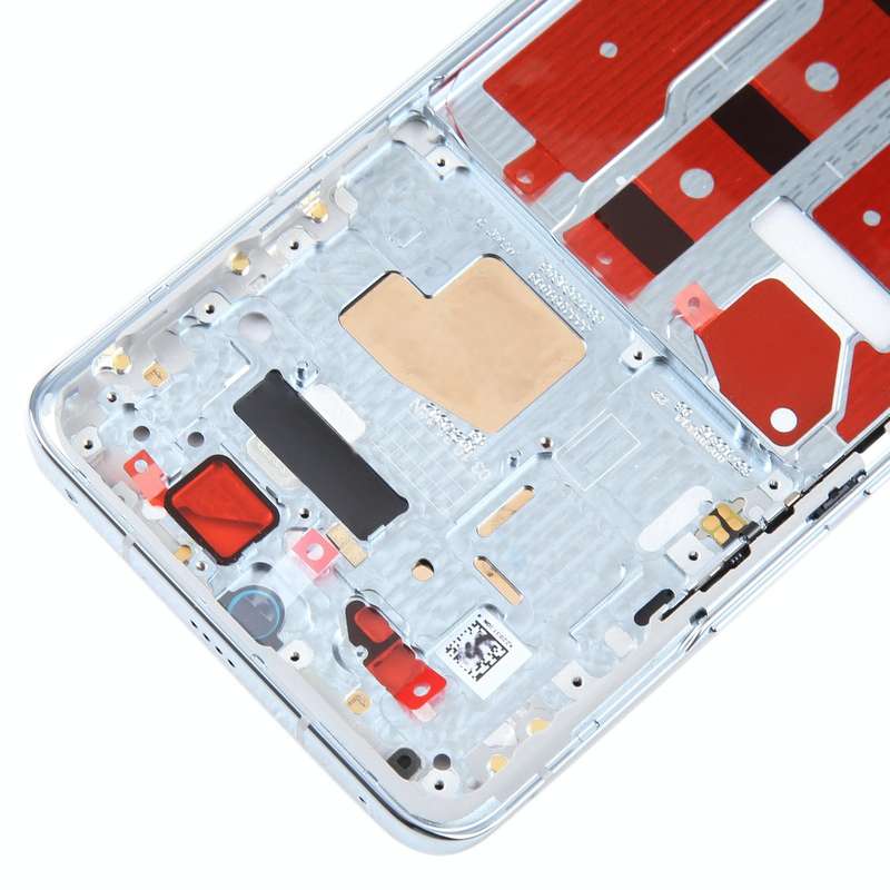 For Honor Magic4 Front Housing LCD Frame Bezel Plate(Blue)