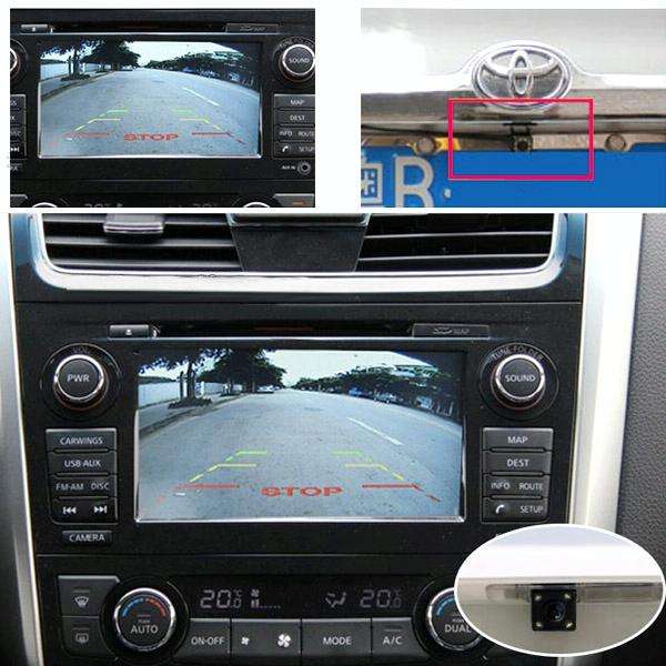 E330 Waterproof Auto Car Rear View Camera for Security Backup Parking, Wide Viewing Angle: 170 De...
