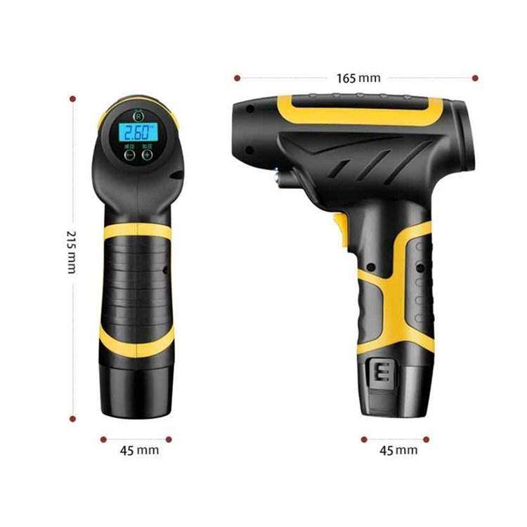 Vehicle-mounted Air Pump With Lamp And Handheld Intelligent Digital Display Charging Air Pump, St...