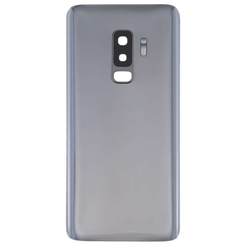 For Galaxy S9+ Battery Back Cover with Camera Lens (Grey)