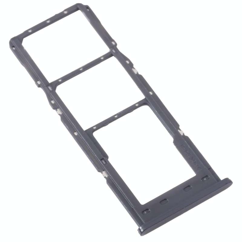 For Samsung Galaxy A23 SM-A235 Original SIM Card Tray + SIM Card Tray + Micro SD Card Tray (Black)