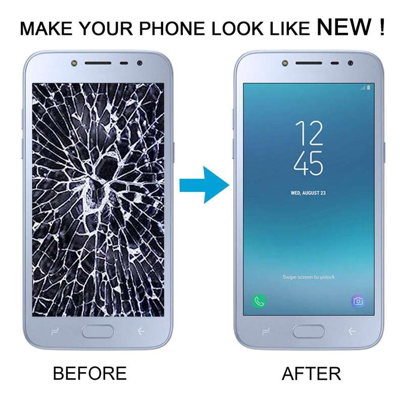 OLED Material LCD Screen and Digitizer Full Assembly for Samsung Galaxy J2 Pro 2018 SM-J250(Blue)