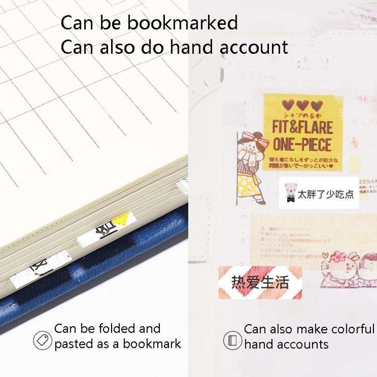 Thermal Label Paper Commodity Price Label Household Label Sticker for NIIMBOT D11(Cute Rabbit)