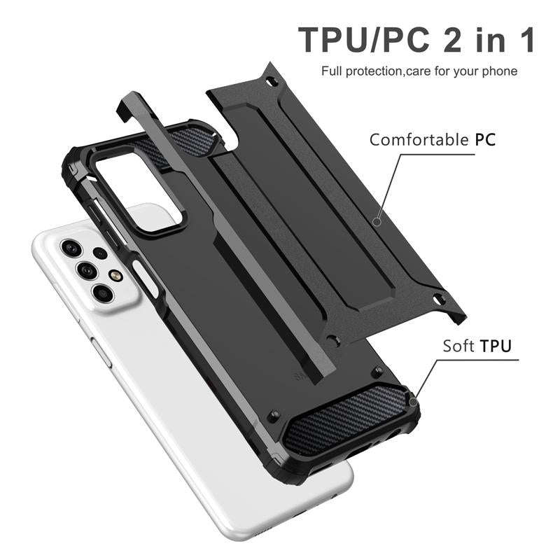 For Samsung Galaxy A23 Magic Armor TPU + PC Phone Case(Silver)
