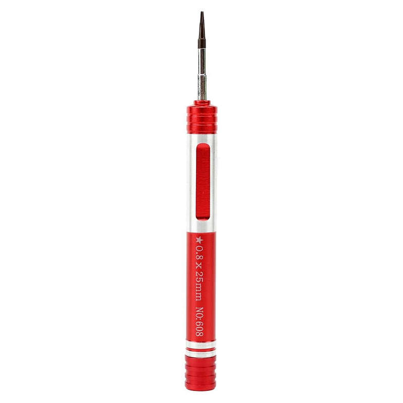 608-0.8 Pentalobe 0.8 Screwdriver for iPhone Charging Port Screws(Red)