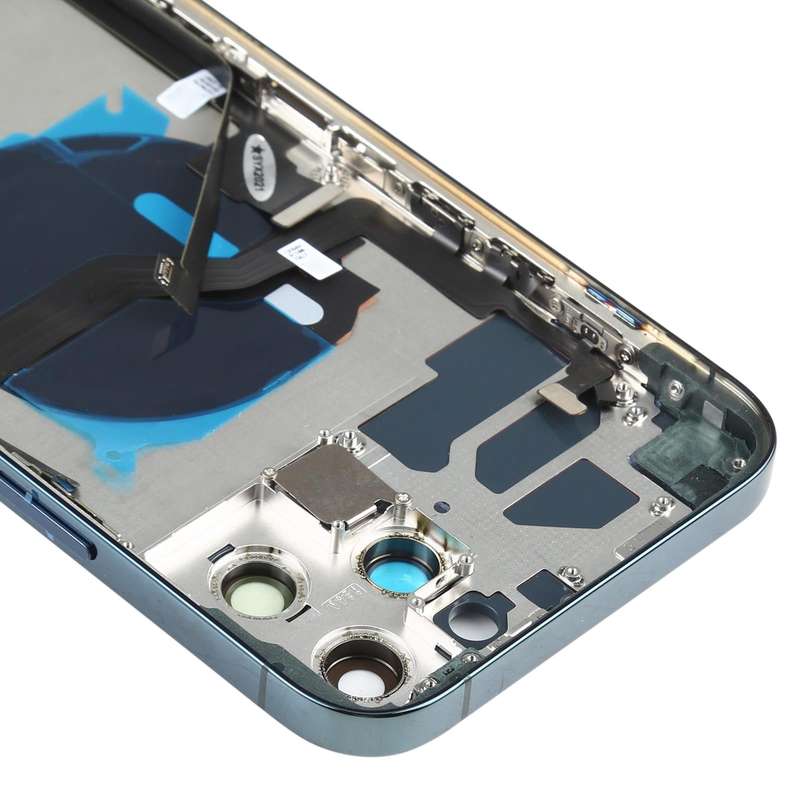 Battery Back Cover Assembly (with Side Keys & Speaker Ringer Buzzer & Motor & Camera Lens & Card ...