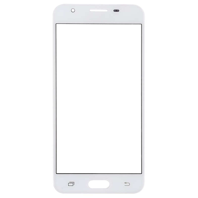 For Samsung Galaxy J5 Prime, On5 (2016), G570F/DS, G570Y 10pcs Front Screen Outer Glass Lens (White)