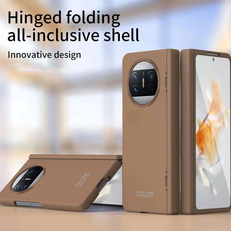 For Huawei Mate X3 Extraordinary Series Hinged Folding Full Coverage Phone Case with Pen Slot & S...