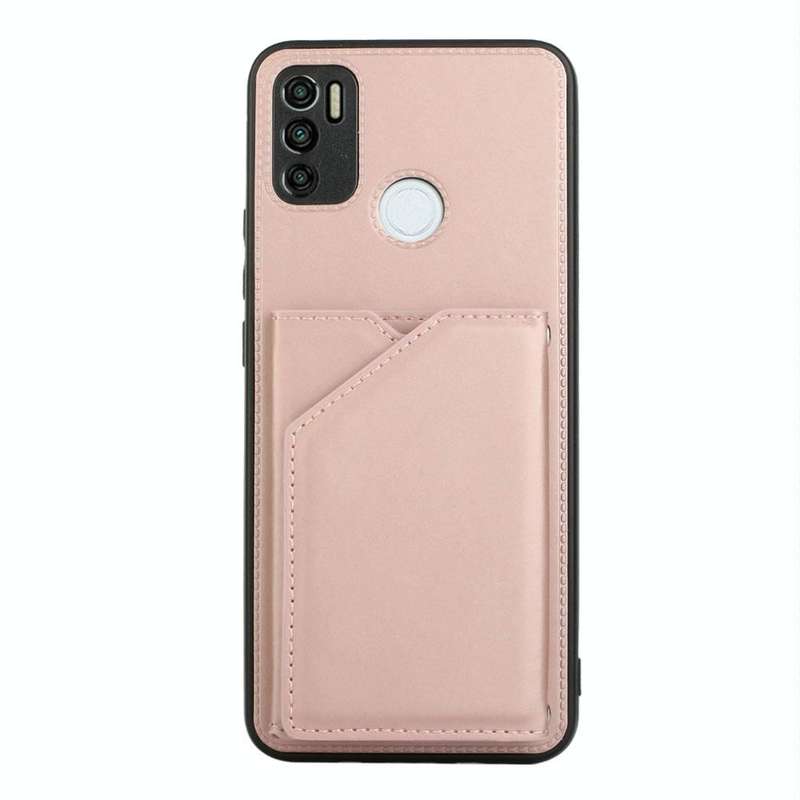 For Tecno Spark 5 Air / 6 Air Skin Feel PU + TPU + PC Phone Case(Rose Gold)