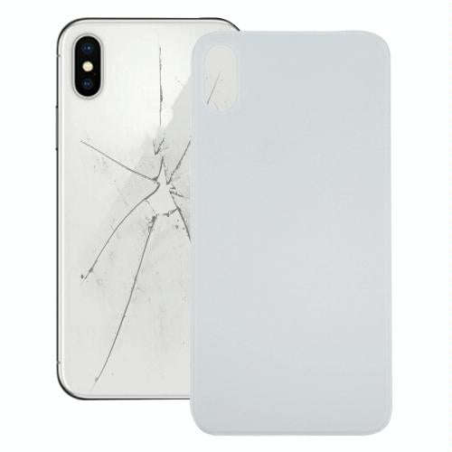 Glass Battery Back Cover for iPhone XS(White)