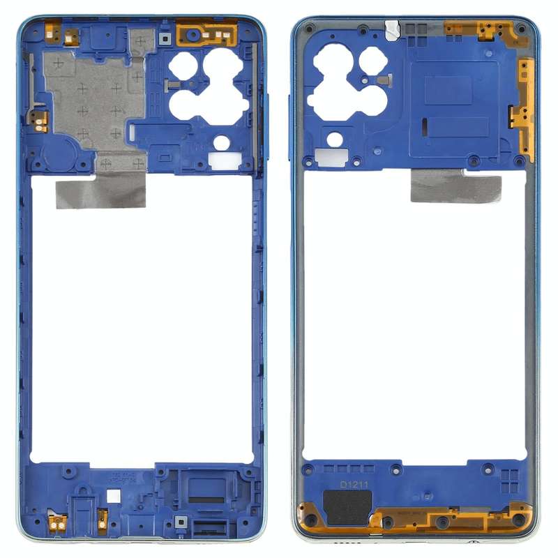 For Samsung Galaxy F62 SM-E625F  Middle Frame Bezel Plate (Blue)