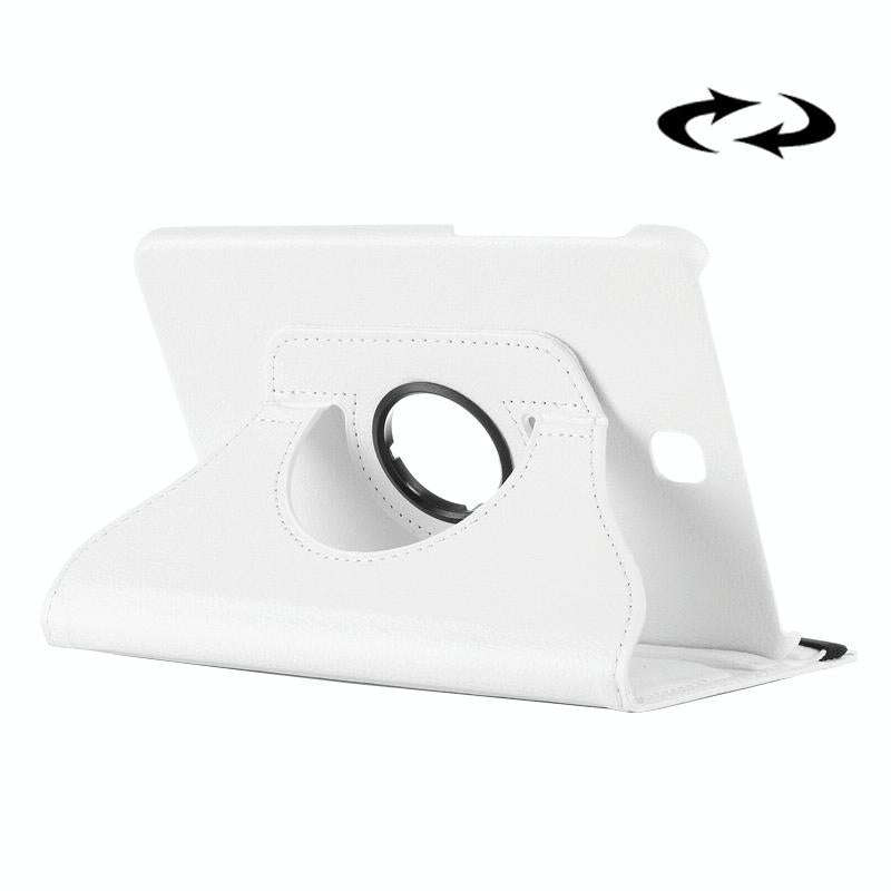 Litchi Texture 360 Degree Rotation Leather Case with multi-functional Holder for Galaxy Tab S2 8....