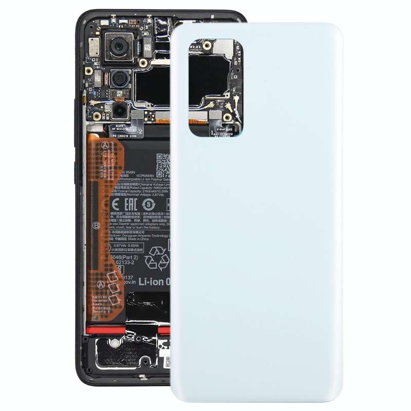 For Xiaomi Poco F5 Pro OEM Glass Material Battery Back Cover(White)