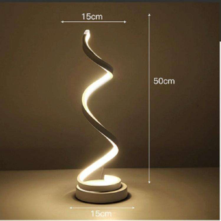 Creative Eye-protection Desk Lamp Bedroom Bedside Lamp(White Light)