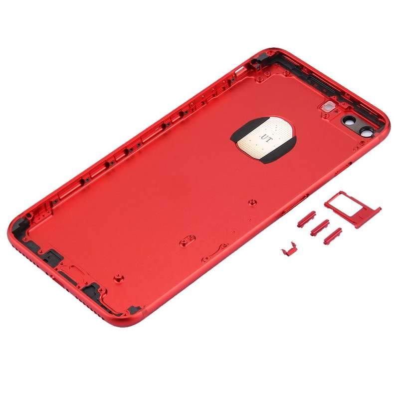 6 in 1 for iPhone 7 Plus (Back Cover (With Camera Lens)  + Card Tray + Volume Control Key + Power...