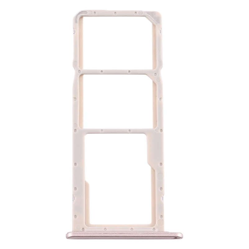 SIM Card Tray + SIM Card Tray + Micro SD Card Tray for Huawei Honor 8A Pro (Gold)
